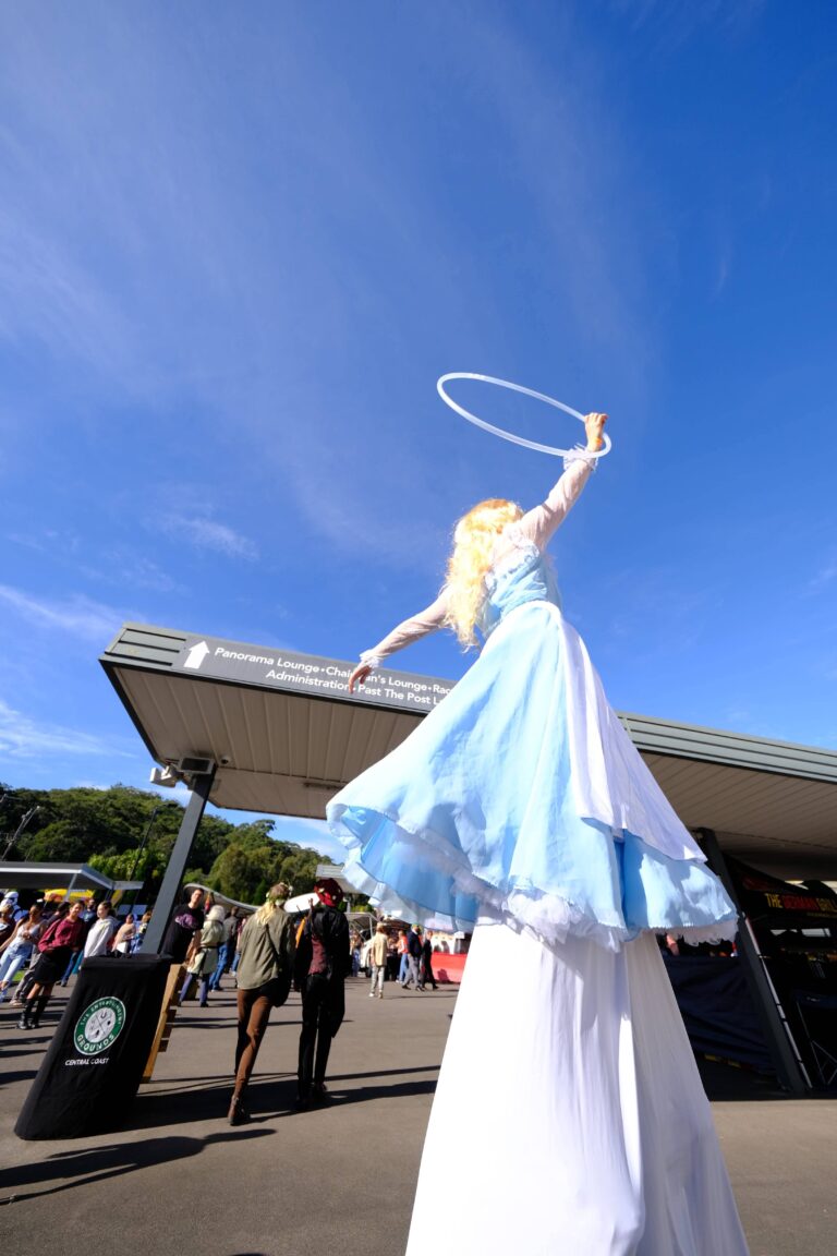 outdoor performance book for your next events Street performers for events on the Central Coast