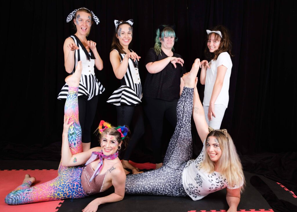 learn adult circus and drama skills on the Central Coast