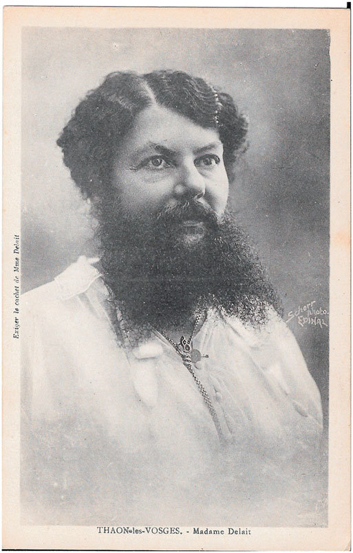 Clementine Delait Bearded lady from 20th Century